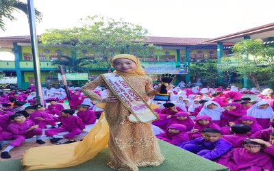 Aqilah, Siswi MIN 3 Pekanbaru Meraih Juara I Lomba Trend Model Indonesia Tingkat Nasional